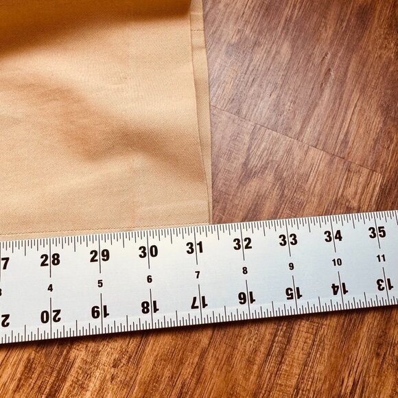 Tory Burch Khaki Orange Embroidered Embellished Flare Leg Pants Size 10 - Picture 7 of 7